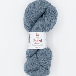 Fjord sokkegarn 2, lys blågrå