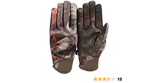 Tri-Lam. Jakt/skytehanske, Camo, Str: M-L-XL, Huntworth