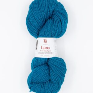 Luna lamullgarn, lys petrol