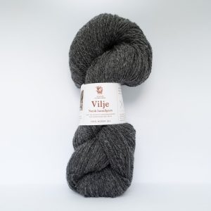 Vilje lamullgarn, lys koksgrå *