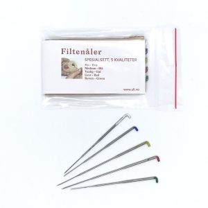 Filtenåler Spesialsett – 5 kvaliteter