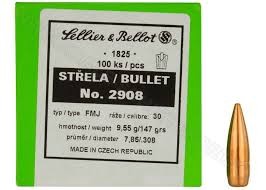 Sellier & Bellot Kuler, cal 30, 147grain FMJ 100/2000
